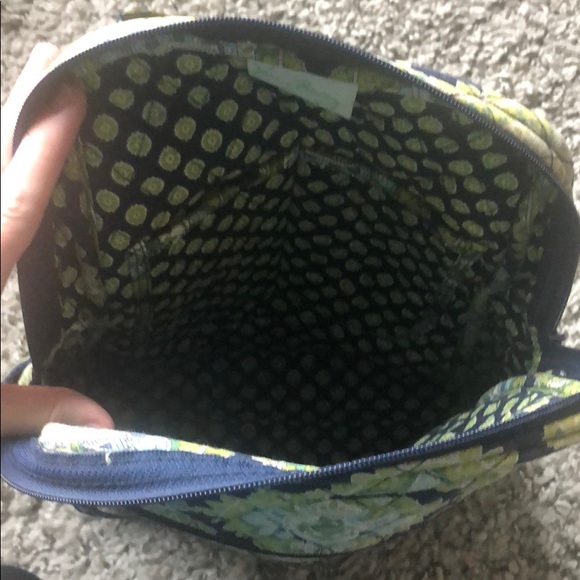 Vera Bradley blue and green backpack